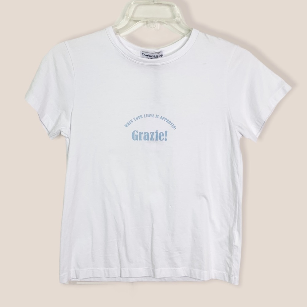 Charlie Holiday Grazie Slim Short Sleeve Tee Shirt